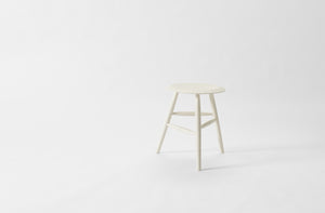 Sawkille Co. Bleached Maple Dinner Stool