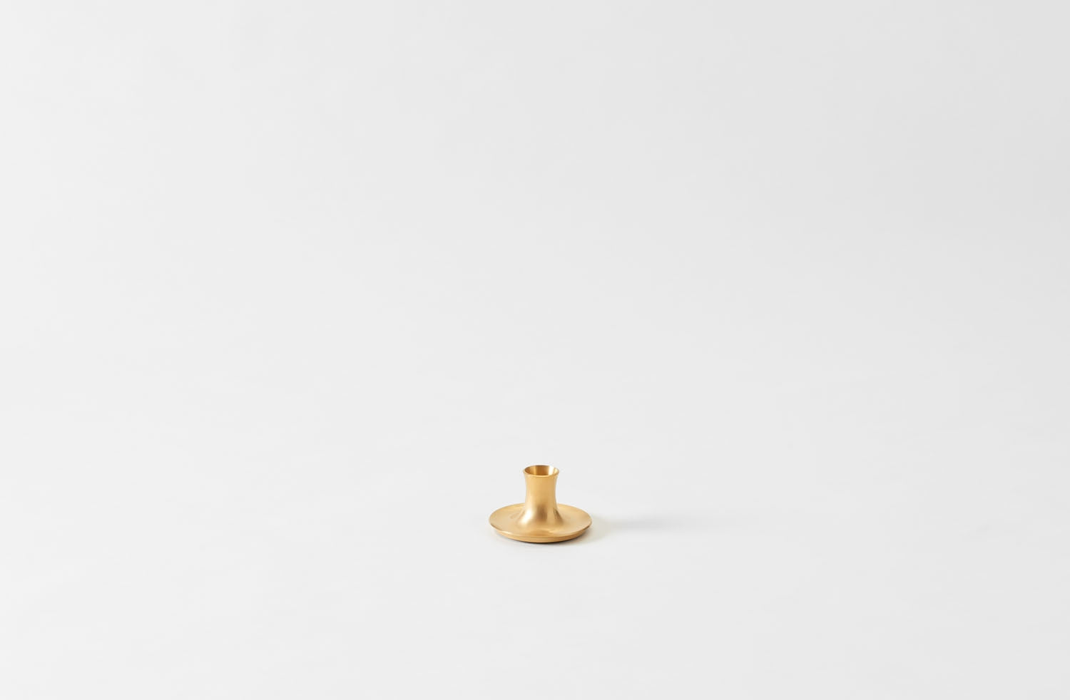 Ted Muehling Pumiced Gold Fluted Candlestick – MARCH