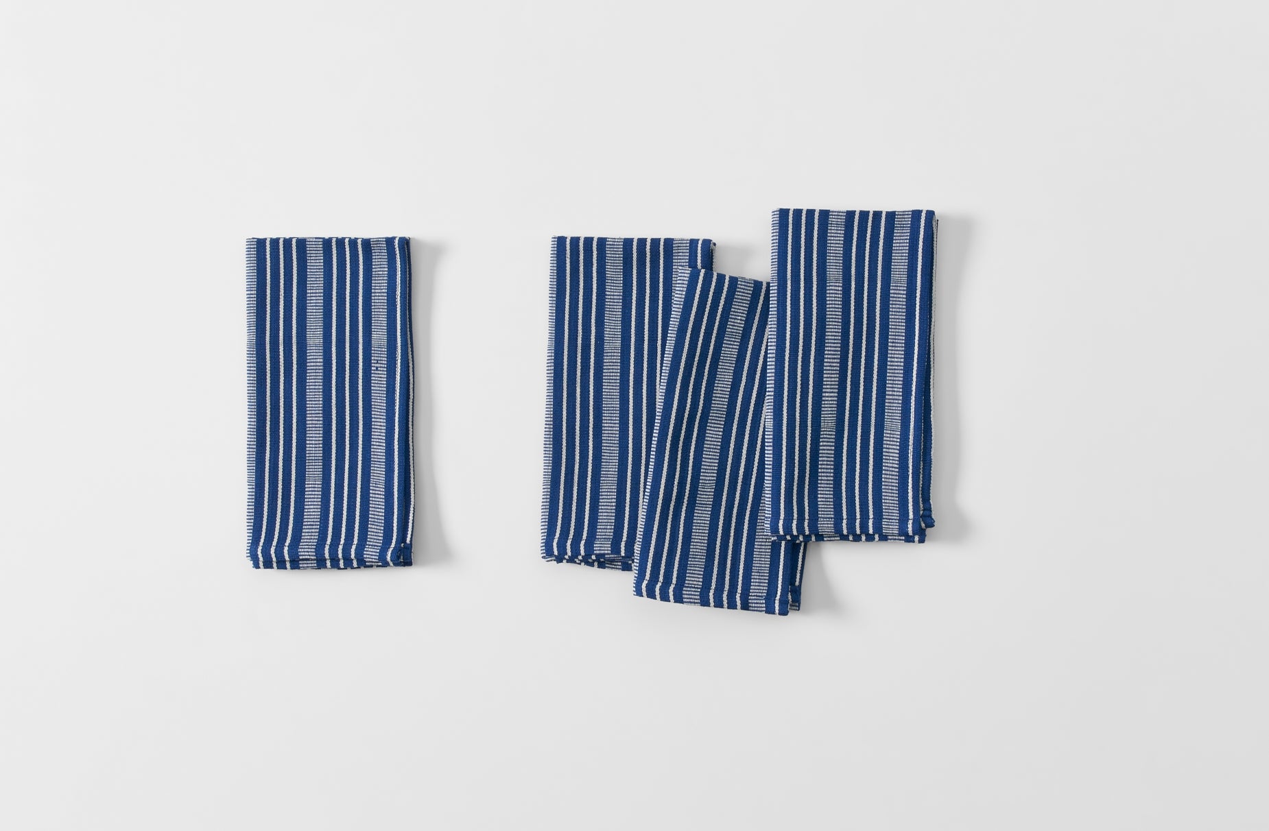 Tensira Navy and Green Stripe Kitchen Towel