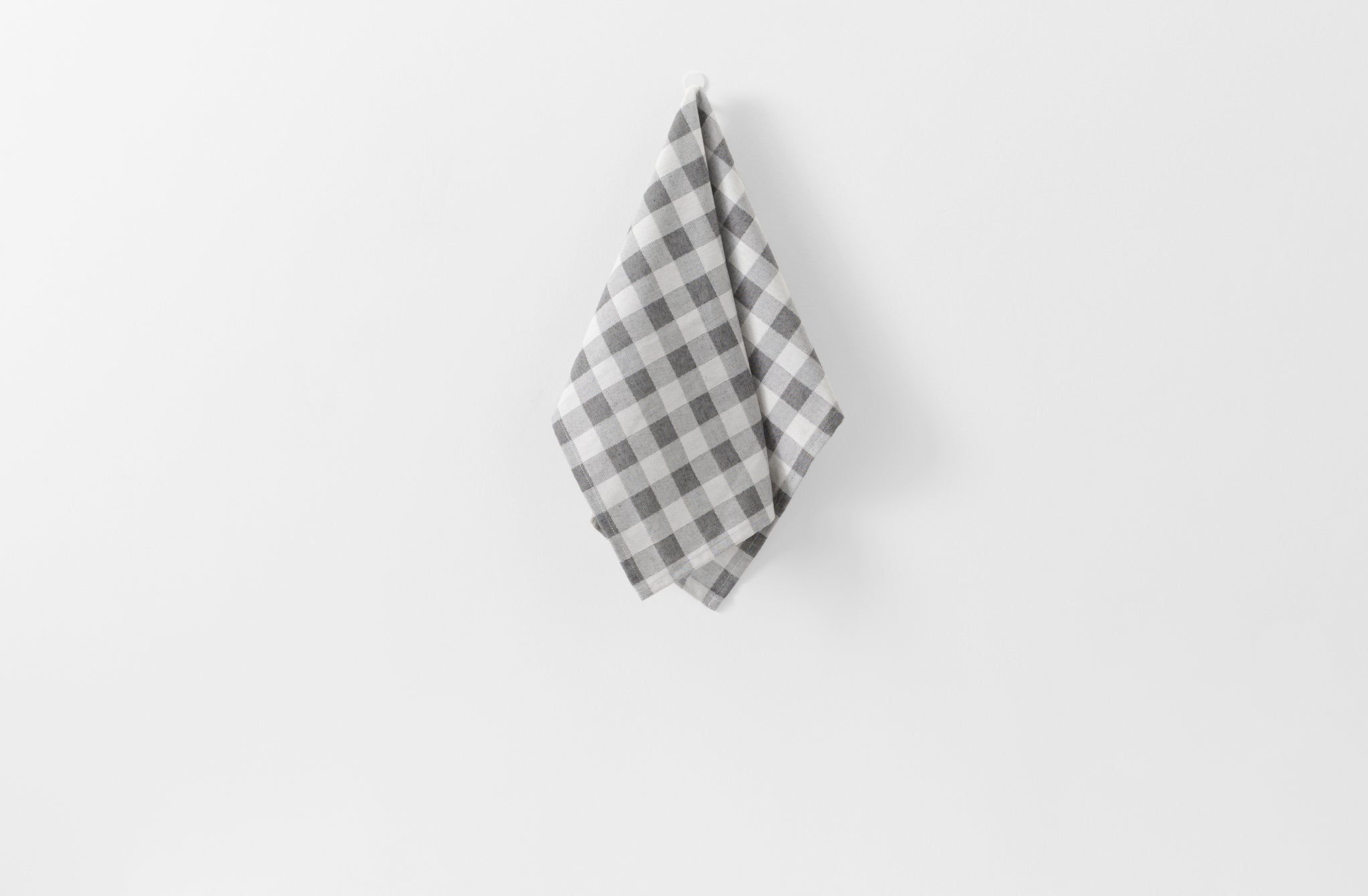 Tori Murphy Black Woodhouse Check Kitchen Towel