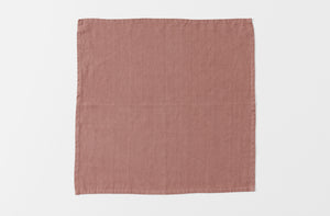 Vintage Pink Heavy Linen Napkin