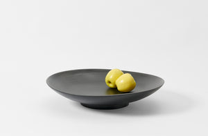 Abigail Castañeda Waxed Graphite Maple 20 Inch Footed Bowl