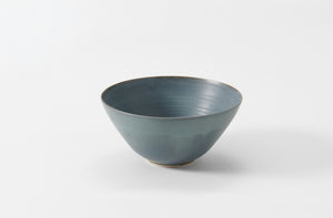 Christiane Perrochon Steel Blue Crystallized Large Bowl