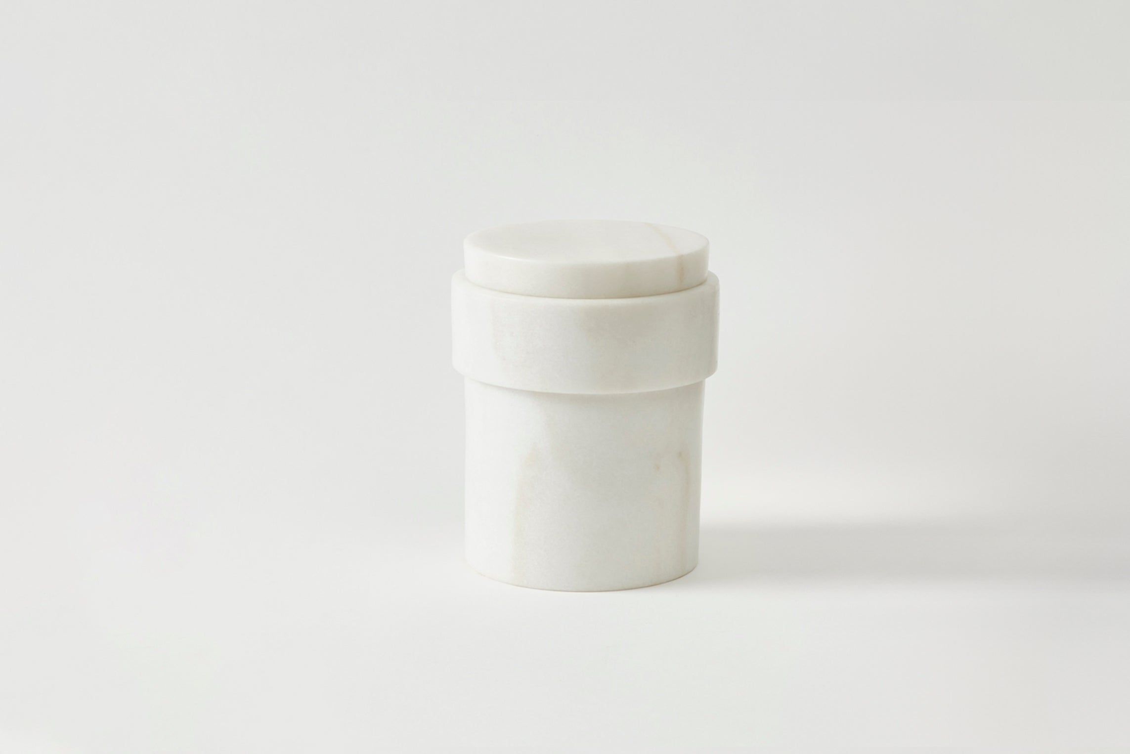 Michaël Verheyden for MARCH Large White Marble Container