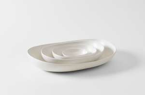 Rina Menardi White Oval Dishes