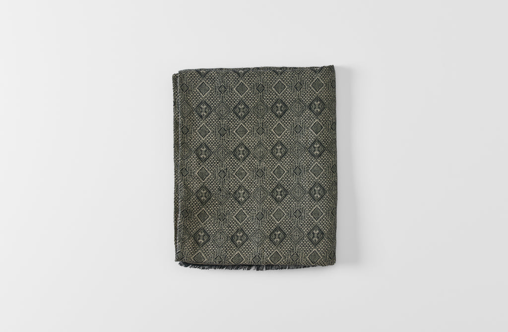 Afrodite Black Fringed Tablecloth