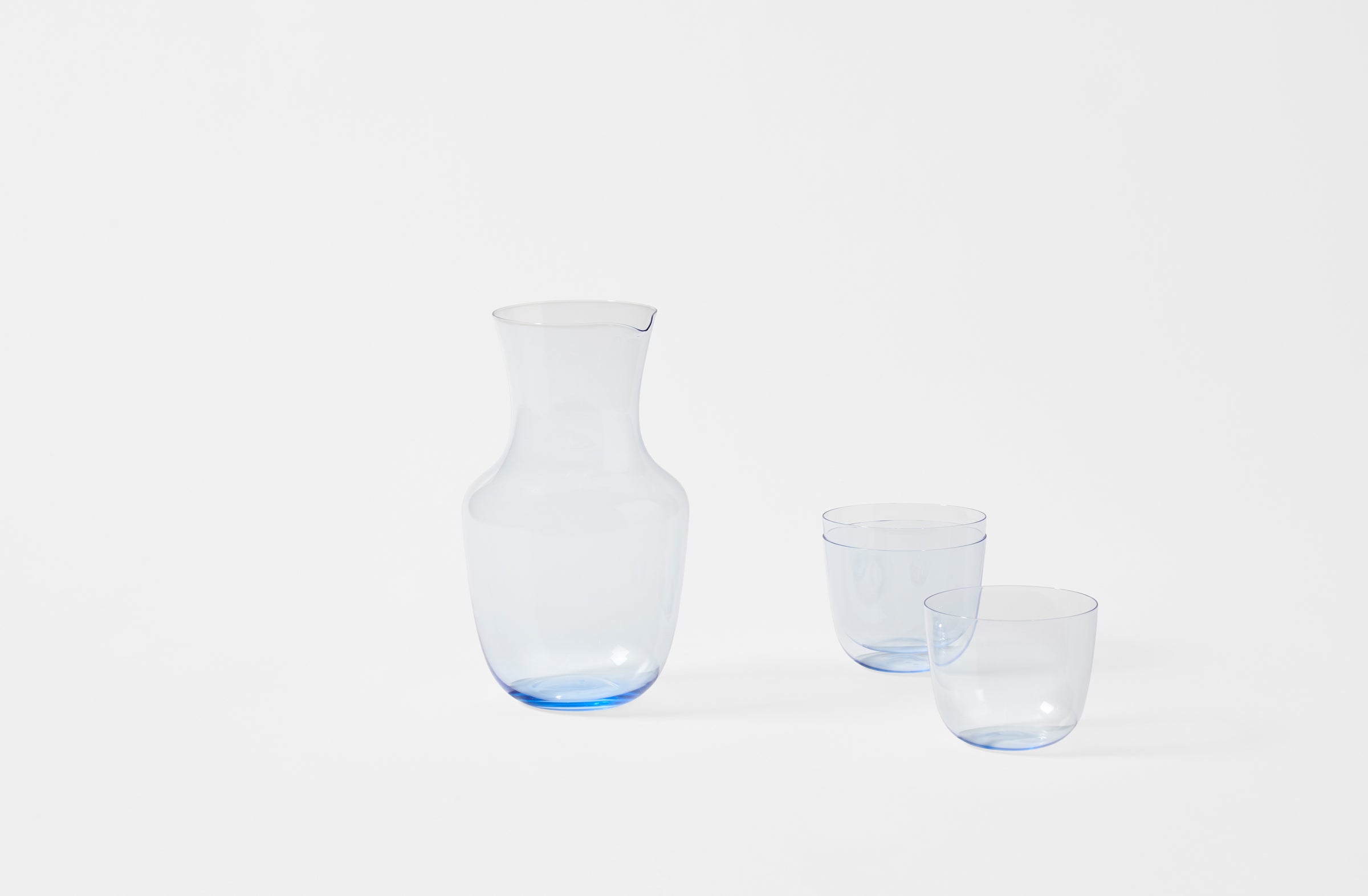 Lobmeyr Light Blue Alpha Collection