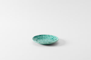 Green on Green Splatterware Dinnerware