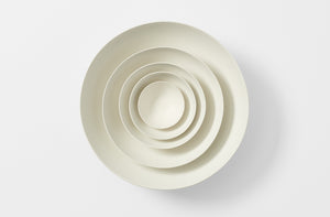 Rina Menardi White Shallow Bowl