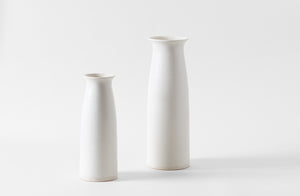 Christiane Perrochon White Bottle Vase