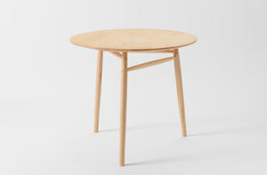 Sawkille Co. Oiled Maple Spindle Table
