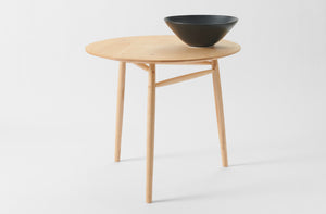 Sawkille Co. Oiled Maple Spindle Table