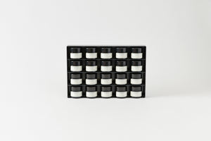 Size::Four Row Spice Rack with Spices