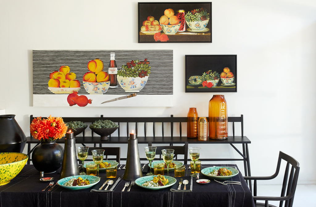 Christiane Perrochon Black Large Boule Vase