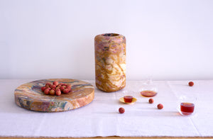 michael-verheyden-vendome-marble-vessels-with-lobmeyr-glassware