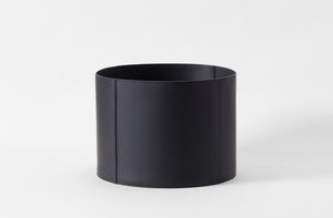 Michaël Verheyden Medium Black Saddle Leather Basket