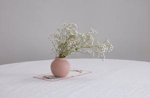 Christiane Perrochon Powder Pink Petite Boule Vase