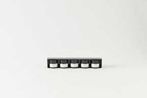 Size::Single Row Spice Rack with Spices