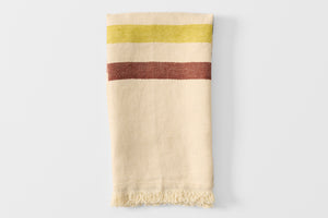 Cabin Stripe Linen Kitchen Towel