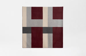 Currant Geometric Throw Blanket