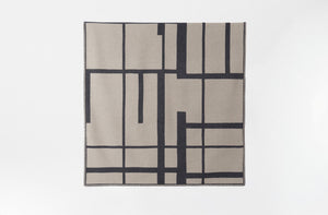 Gray LC2 Throw Blanket