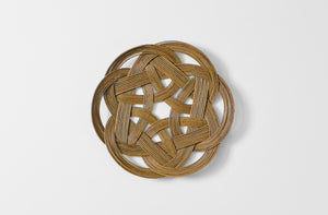 Large celtic knot basket overhead