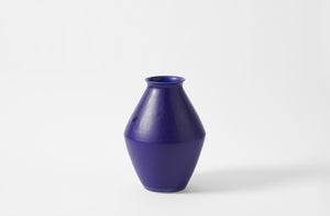 Christiane Perrochon blue violet vase