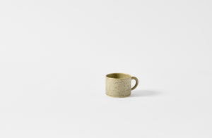 Christiane Perrochon green gray spot mug.