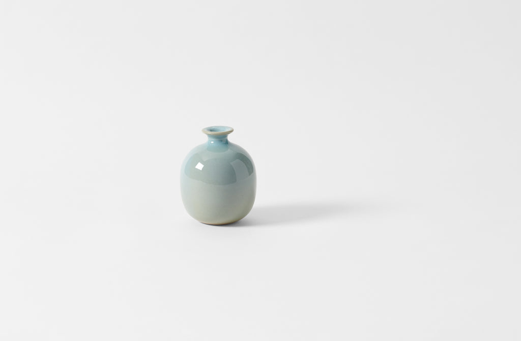 Christiane Perrochon Iron Blue Sake Bottle