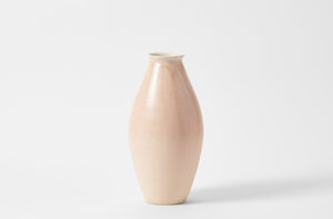 Christiane Perrochon pink crystal tall vase.