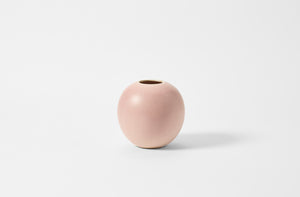 Christiane Perrochon pink crystal extra large round vase.