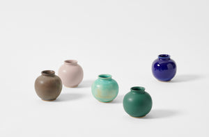 Group of Christiane Perrochon petite boule vases