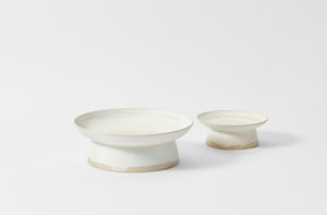 Christiane Perrochon nested white beige cake stands. Default