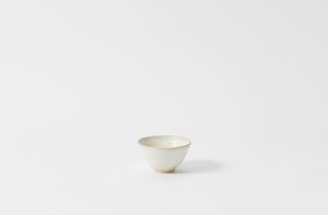 Christiane Perrochon powder white beige rice bowl.