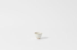 Christiane Perrochon white beige teacup.