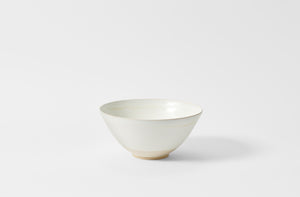 Christiane Perrochon white beige extra large nesting bowl.