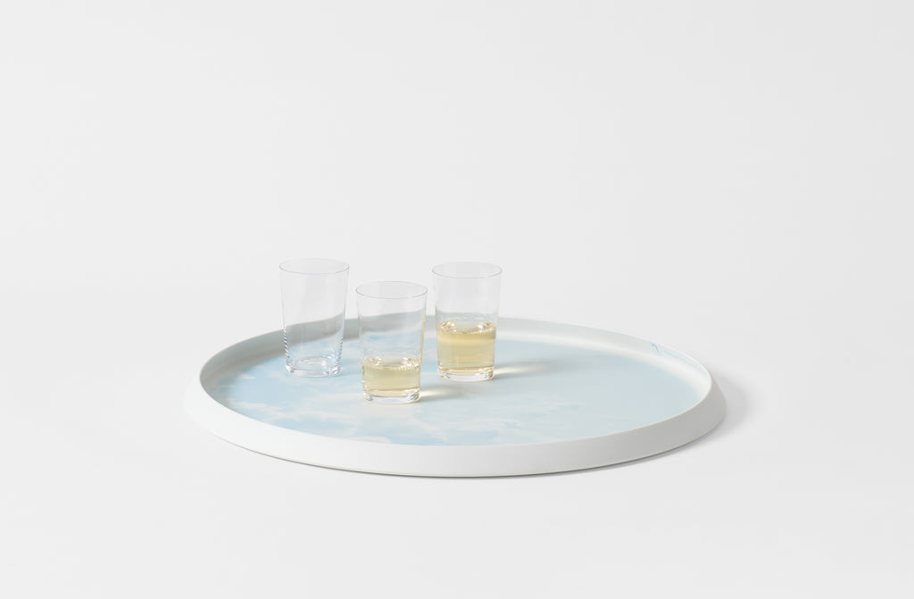 Cloud Large Round Tray