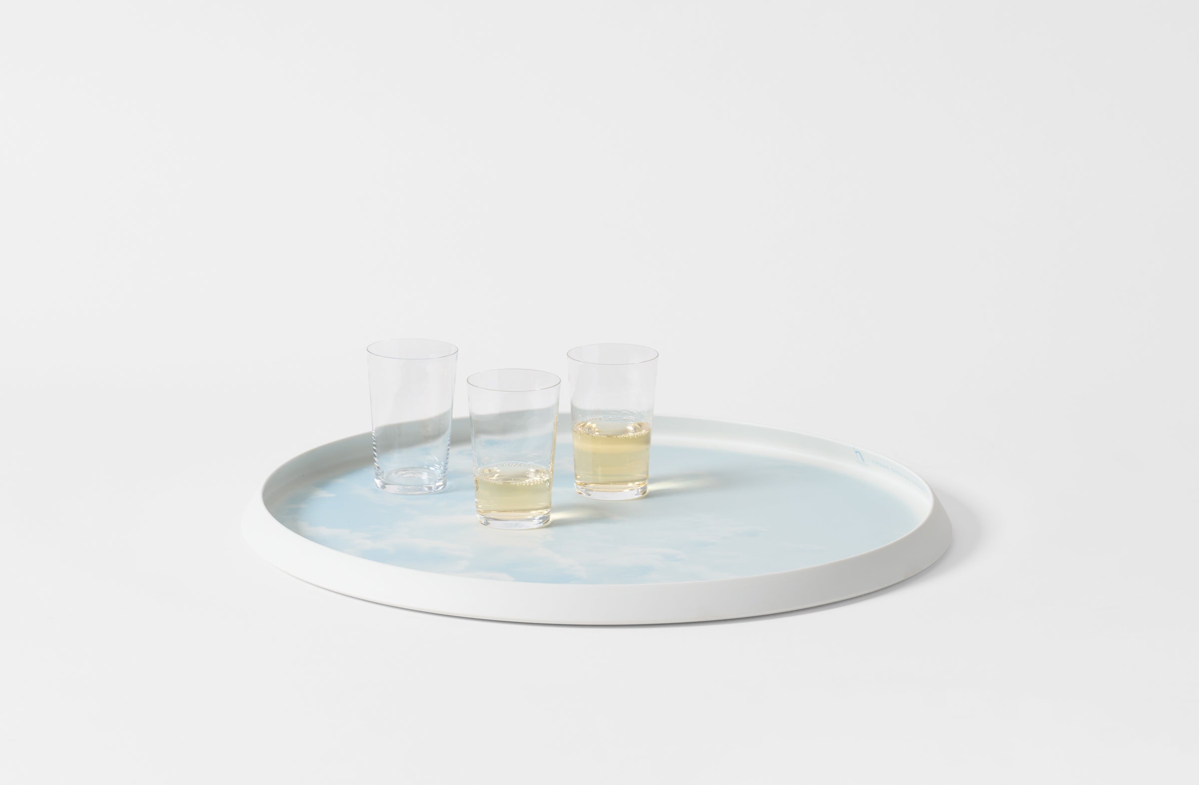 Cloud Large Round Tray