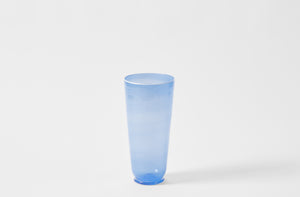 Davide Fuin blue cylinder vase