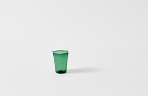 Davide Fuin dark green hexagon glass