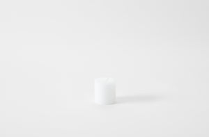 Hand Poured White Pillar Candle