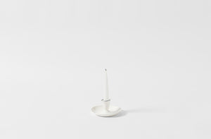 Feldspar Studio cobalt rim candle holder.