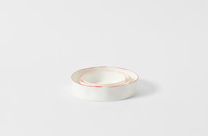 Feldspar Studio red rim nesting bowls. Default