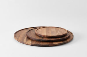 Michaël Verheyden Walnut Round Trays