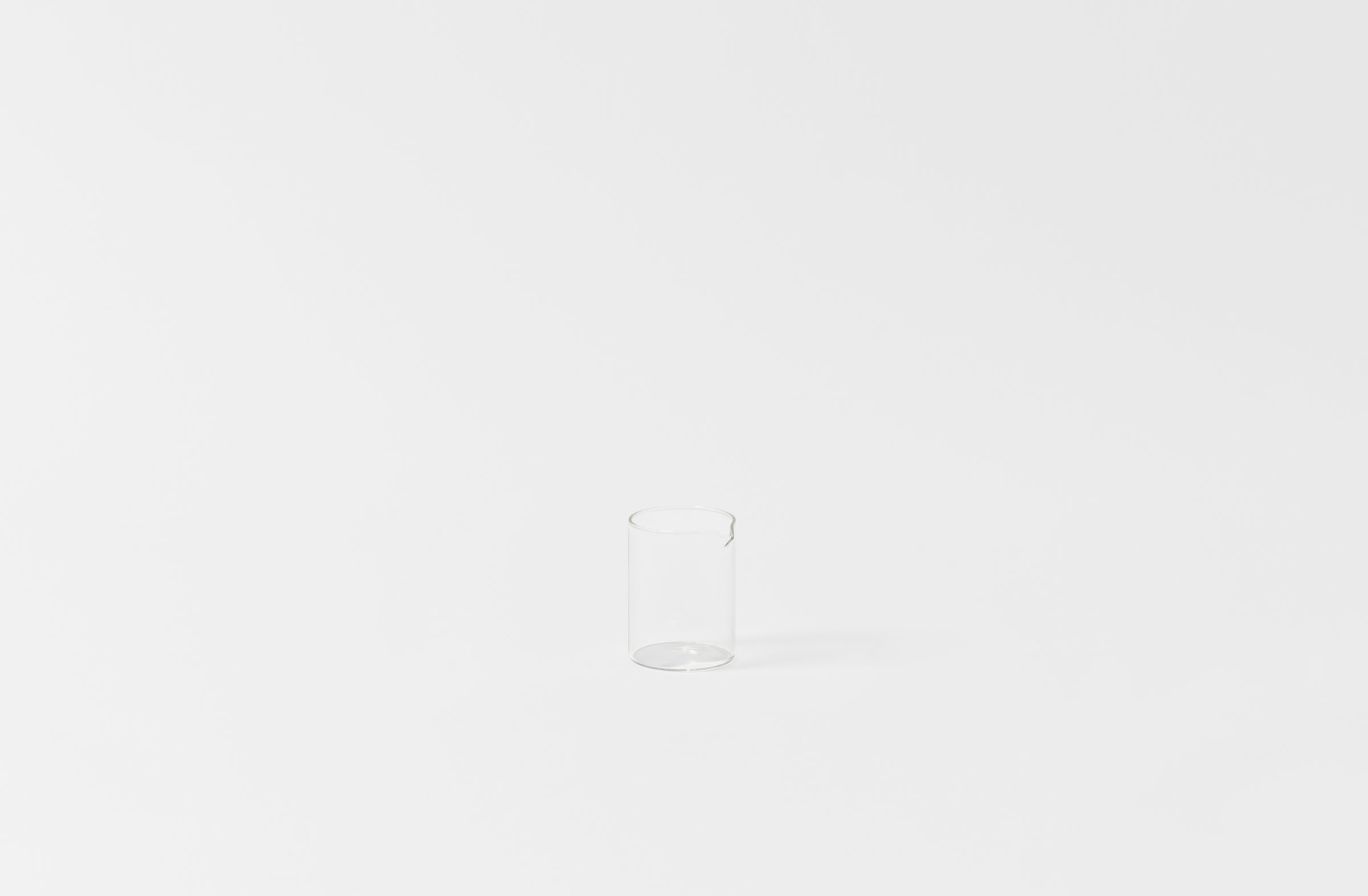 Glass creamer