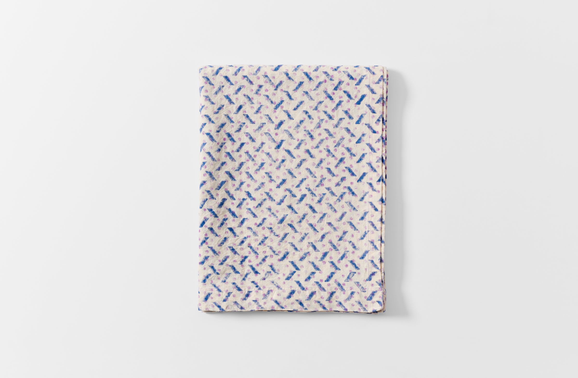 gregory parkinson indigo rain tablecloth 