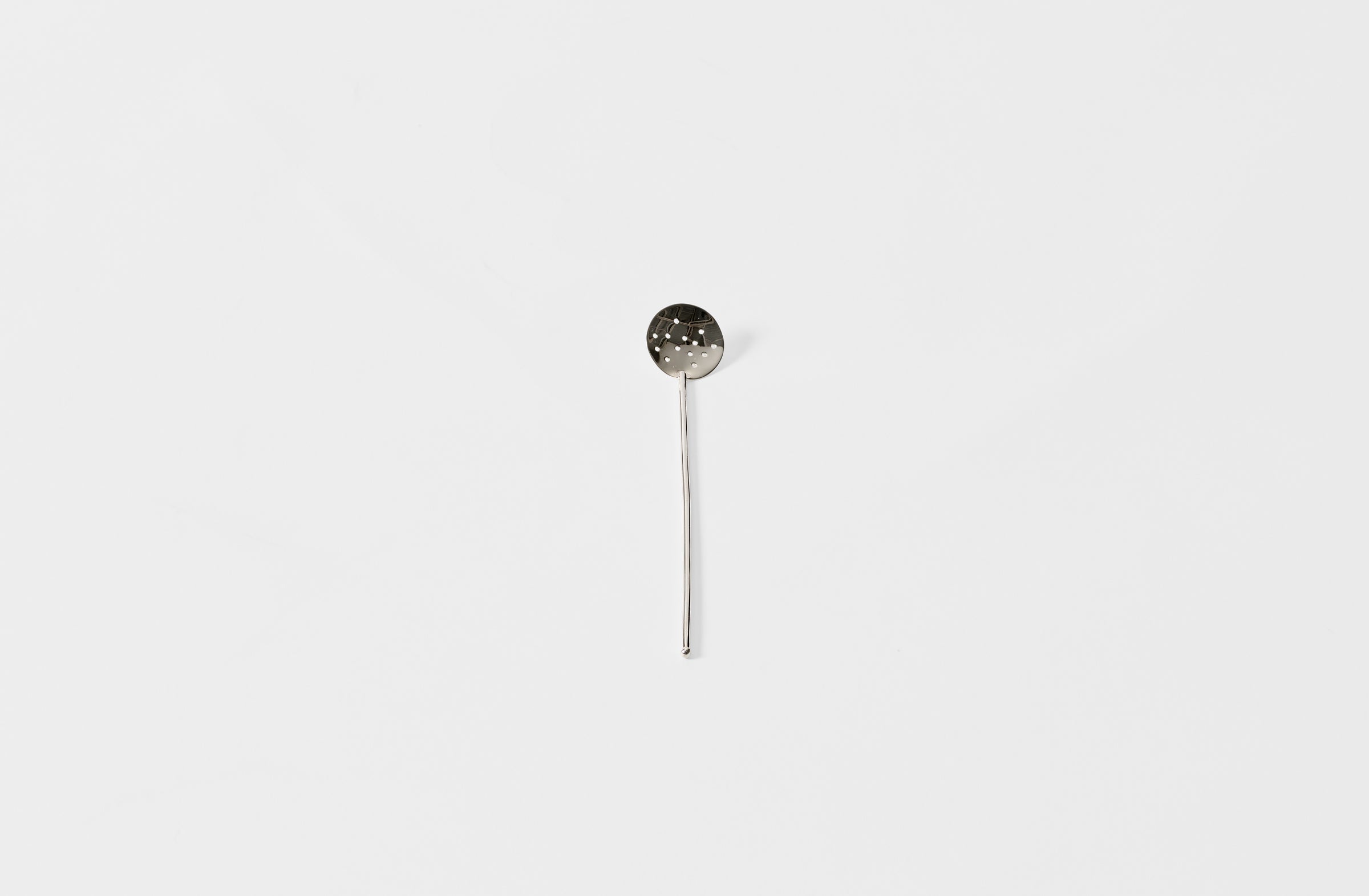 Heath Wagoner sterling silver cocktail spoon.