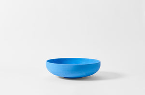 Karen Swami blue slip bowl