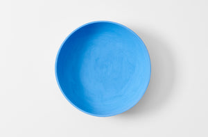 Karen Swami blue slip bowl