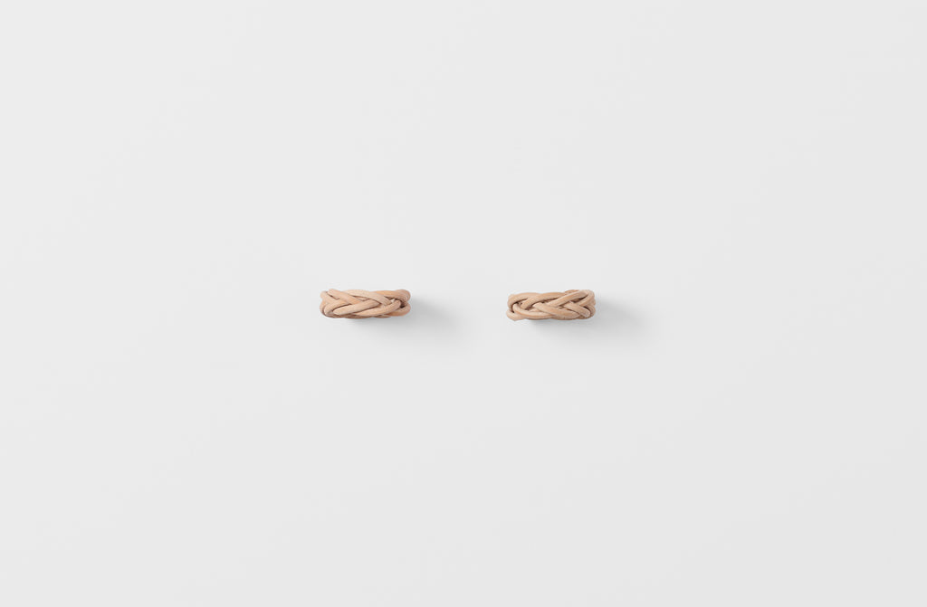 Knotted Leather Napkin Ring